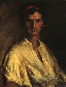 若きローマ人のウィリアム・メリット・チェイス Oil Paintings